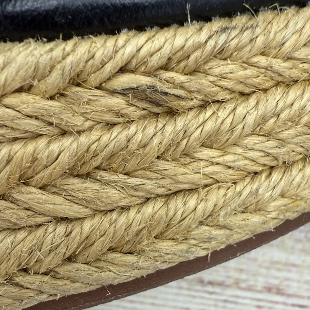 Sofft Black Espadrille Sandals